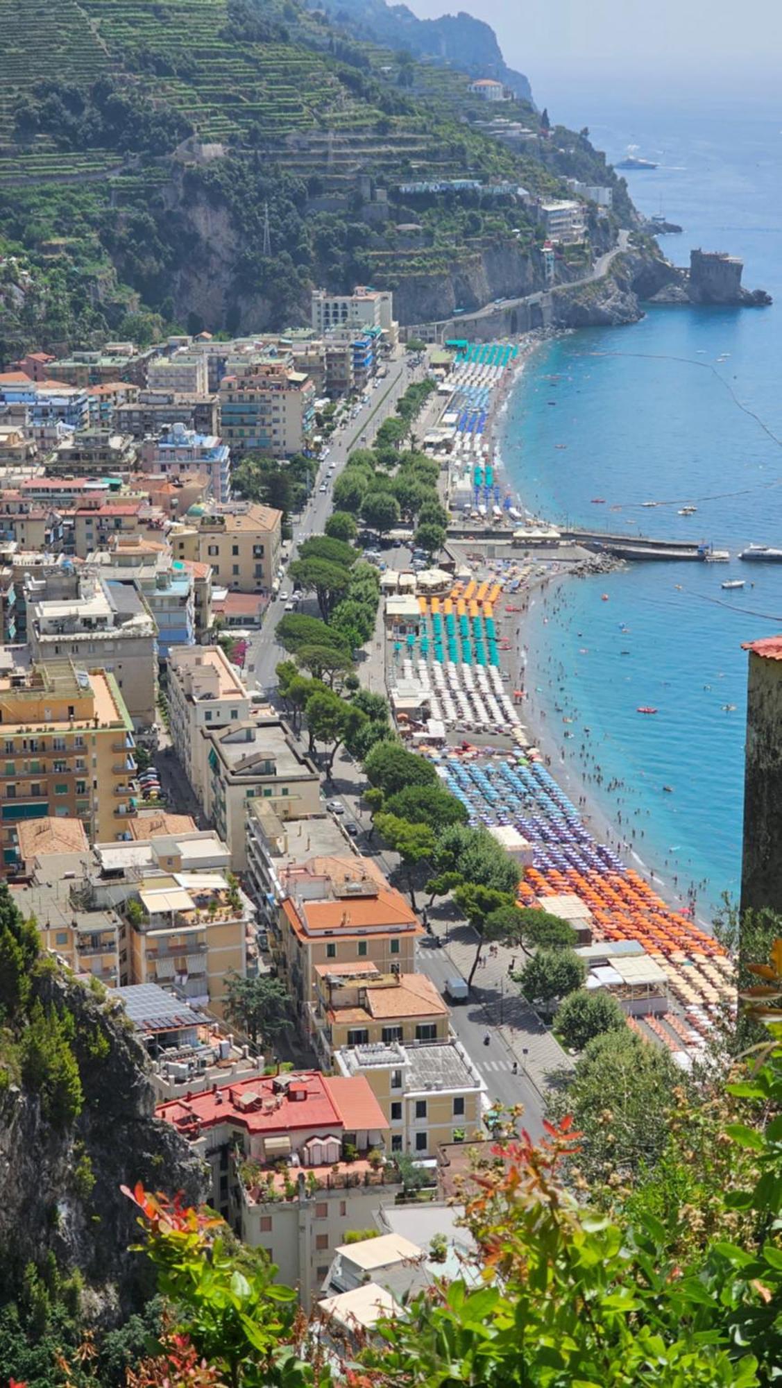 Galene - Beachfront In Costa D'Amalfi Maiori Eksteriør billede