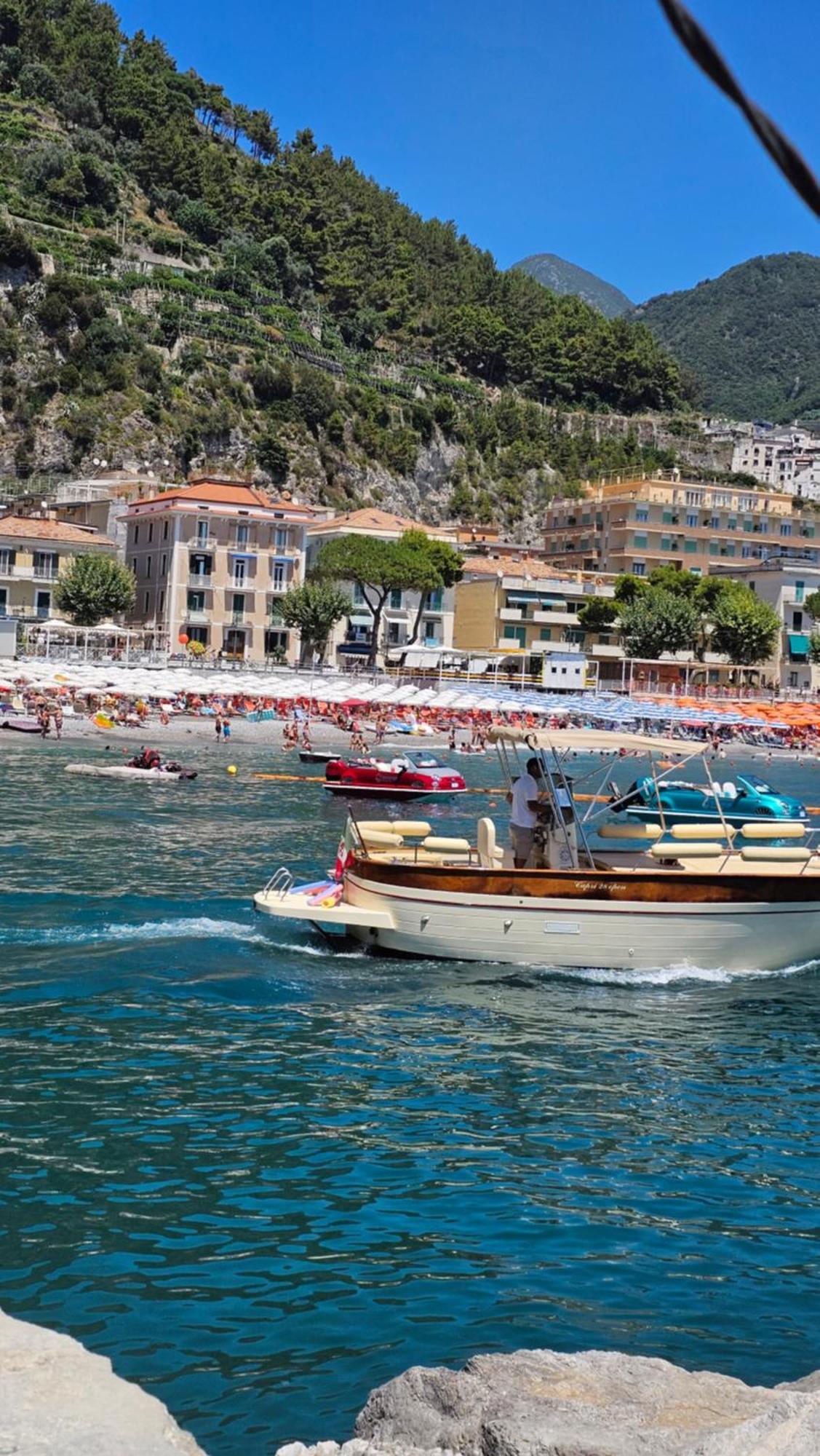 Galene - Beachfront In Costa D'Amalfi Maiori Eksteriør billede